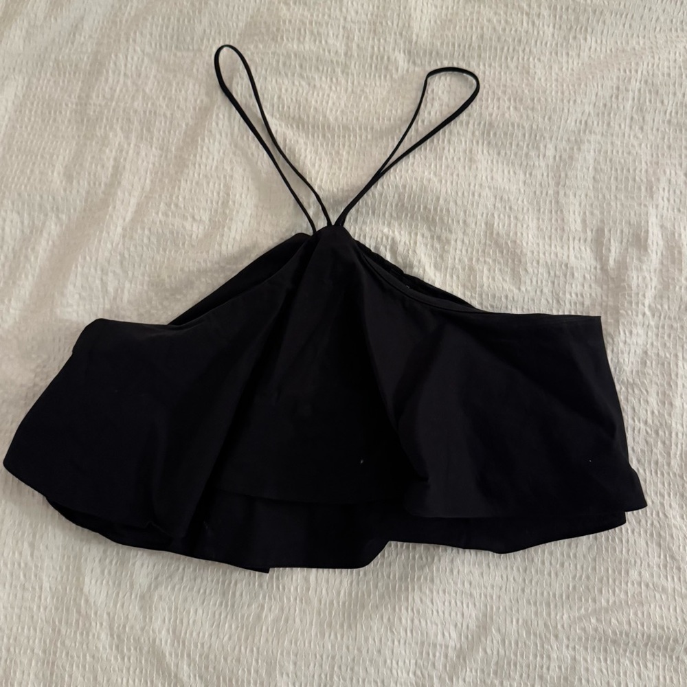 Black Crop Top